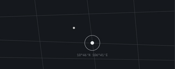 Orbit Studio Celestial Coordinates 10°46'N 106°41'E
